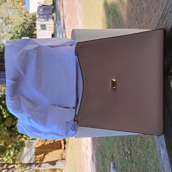 Kate Spade NEW Phoebe  toasted hazelnut large tote $459 - Picture 5 of 11